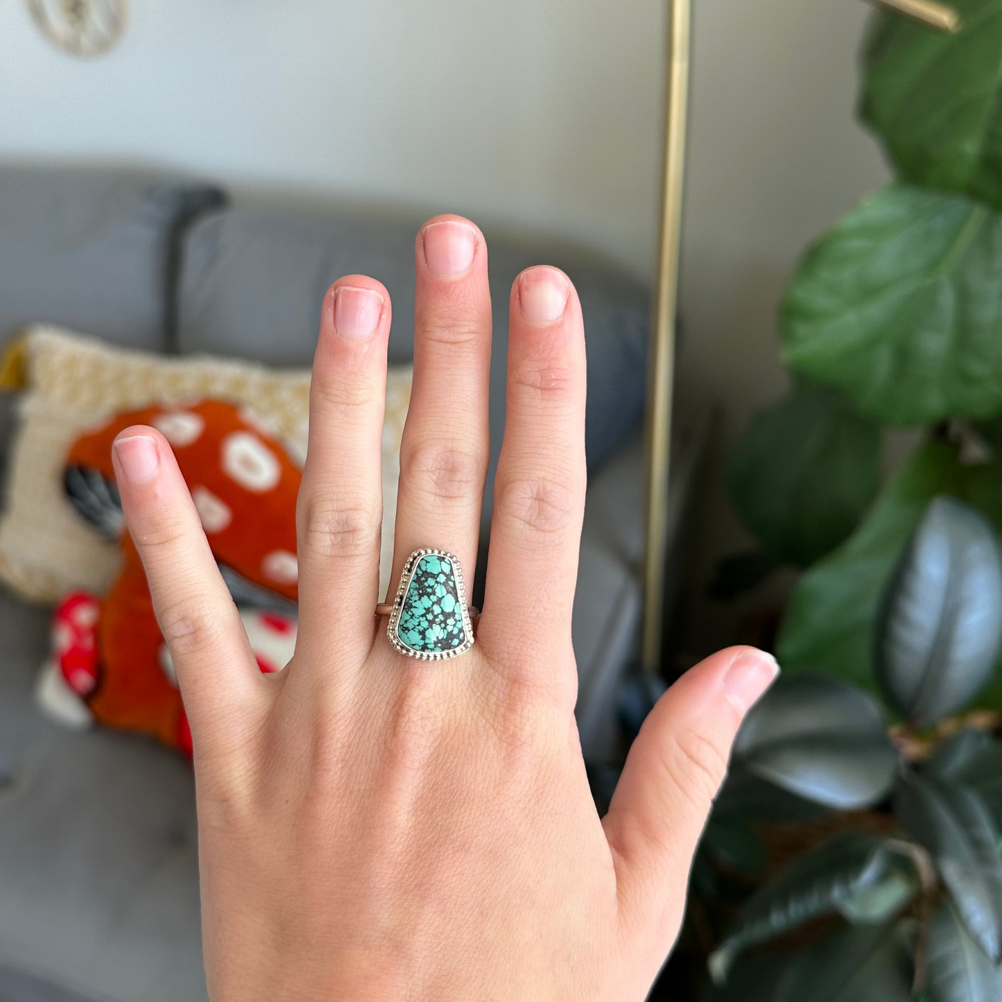 Turquoise Ring - Size 8.5