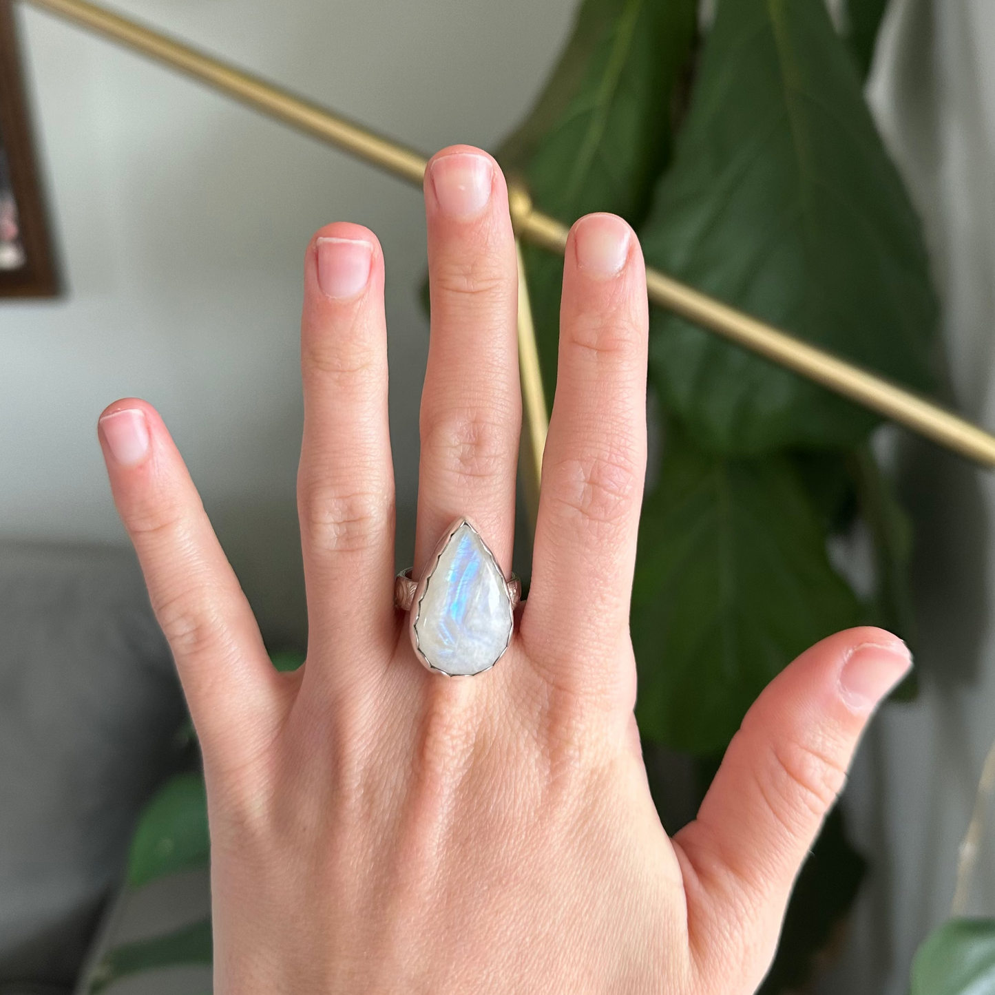 Moonstone Ring - Size 6.5